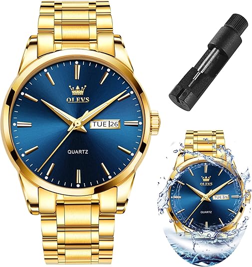 Olevs Luminous Chronograph Watches
