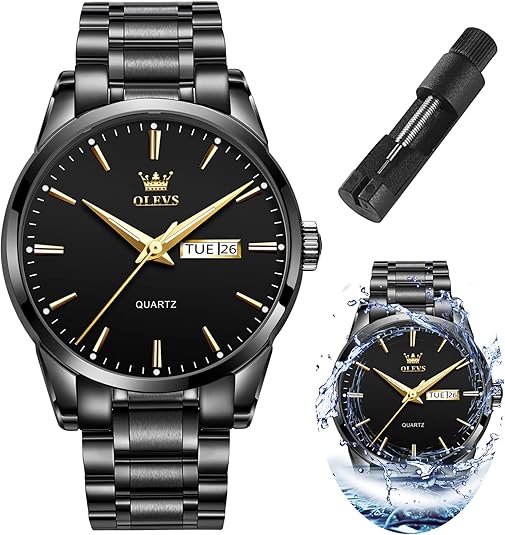 Olevs Luminous Chronograph Watches